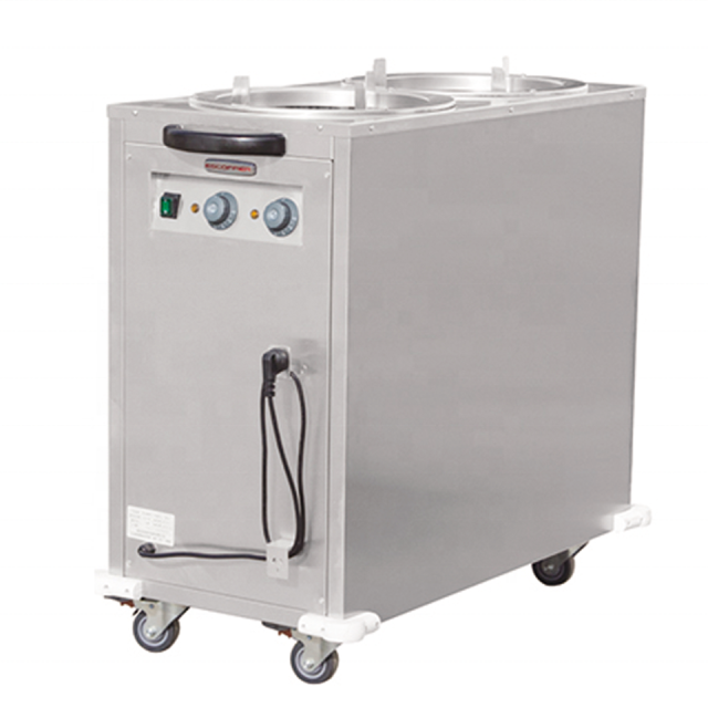Commercial Mobile Food Warmer DND-2 Stainless Steel Dual Heating