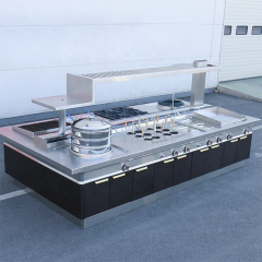 ZHL Modular Kitchen Equipment Customizable 110 kW Power