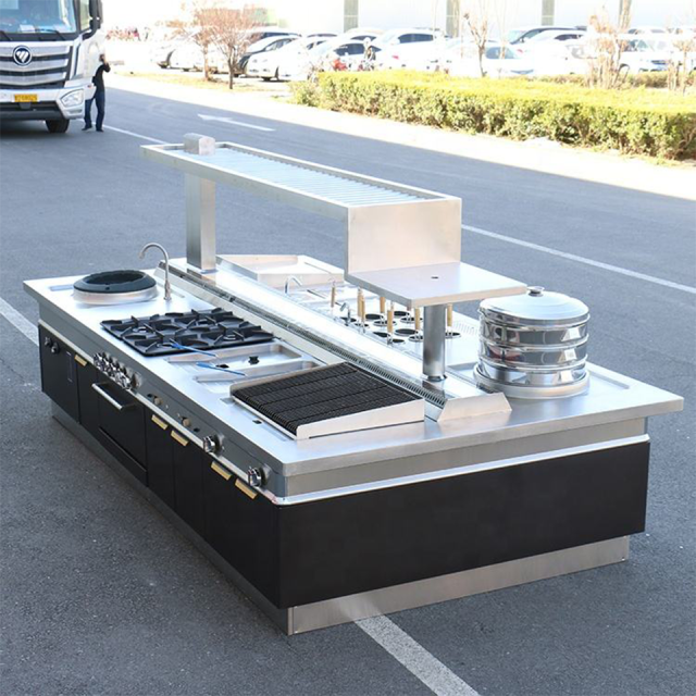 ZHL Modular Kitchen Equipment Customizable 110 kW Power