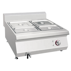 E-DT-600 Bain Marie Buffet Hot Soup Food Warmer Stainless Steel