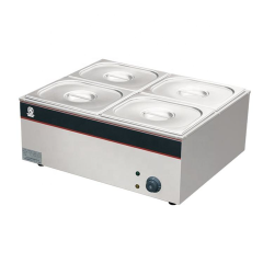 E-DT-600 Bain Marie Buffet Hot Soup Food Warmer Stainless Steel