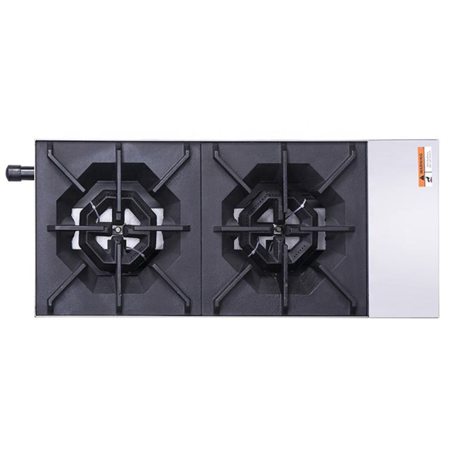 E-RQB Tabletop Gas Range Stainless Steel 2 4 6 Burners Electronic Ignition