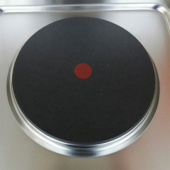 E-DS-700X Commercial 4-Burner Electric Cooktop Stainless Steel 9.2 kW