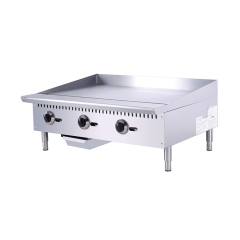 36 Inch Commercial Gas Griddle E-RQP-36A Thick Plate for Catering Use