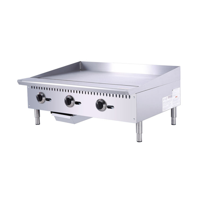 36 Inch Commercial Gas Griddle E-RQP-36A Thick Plate for Catering Use