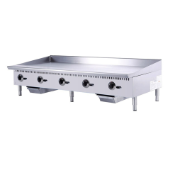 60" Gas Griddle E-RQP-60 / E-RQP-60A Thick-Plate Commercial Grill
