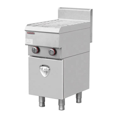 Commercial Gas Grill HKE-RQP-400 2/3 Flat 1/3 Grooved with Cabinet