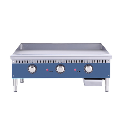 Commercial Countertop Gas Griddle for Restaurants and Food Trucks