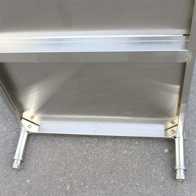 Durable Stainless Steel Table with Splashback ZZJYGZ Series for Food Prep