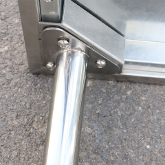 Durable Stainless Steel Table with Splashback ZZJYGZ Series for Food Prep