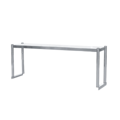 Commercial Stainless Steel Inox Workbench Two-Layer for Kitchens and Catering