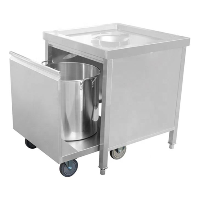 CSG-7070 Stainless Steel Garbage Collection Cabinet for Commercial Kitchens