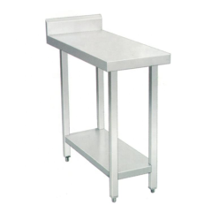 Detachable Two-Tier Stainless Steel Work Table for Commercial Kitchens