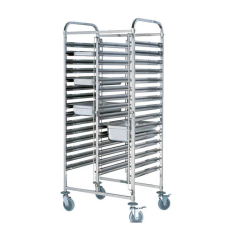 30 Tier Tray Rack Trolley for Bakeries and Commercial Baking Lines