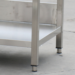 Commercial Stainless Steel Sink ZZDSSZ with Drainboard and Lower Shelf