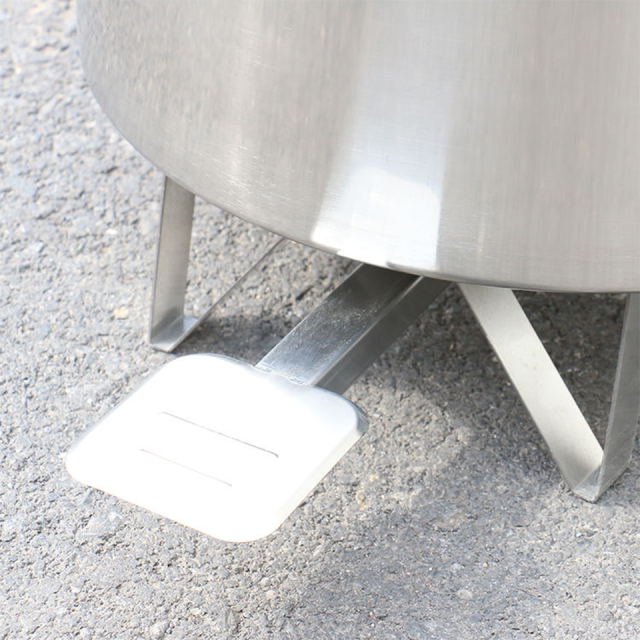 Stainless Steel Wheeled Waste Bin 50 to 100L LJT Series for Professional Kitchens