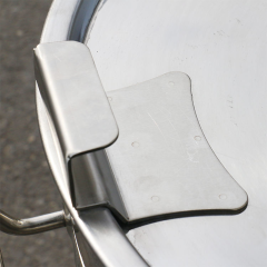 Stainless Steel Wheeled Waste Bin 50 to 100L LJT Series for Professional Kitchens