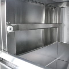 Stainless Steel Drawer Center Island Worktable for Commercial Kitchens