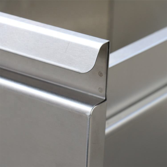 Stainless Steel Drawer Center Island Worktable for Commercial Kitchens