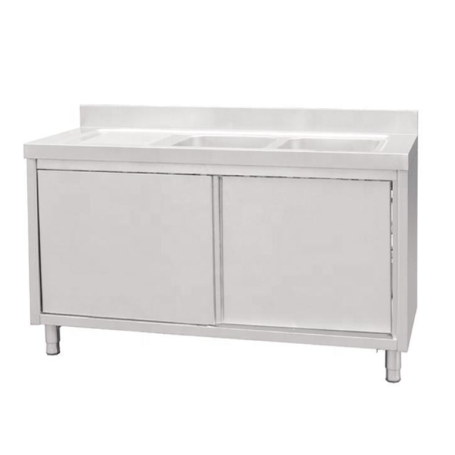 DSGSSXZLS Series Double Bowl Stainless Steel Sink for Restaurants and Catering