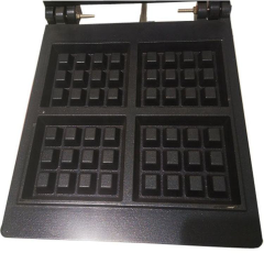 Electric Waffle Maker D-HF-4 Non-Stick Countertop Machine for Café and Restaurant