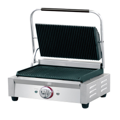Electric Sandwich Grill E-DPX-11 Non-Stick Countertop Grill for Café and Snack Bar