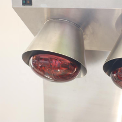 E-BWD-2C Dual-Head Infrared Food Warmer for Restaurants and Buffet Service