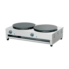 Stainless Steel Electric Crepe Maker E-DE Series with Non-Stick Surface