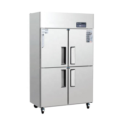 KRF4-75 969L Four-Door Refrigerator Freezer with Static Cooling for Foodservice