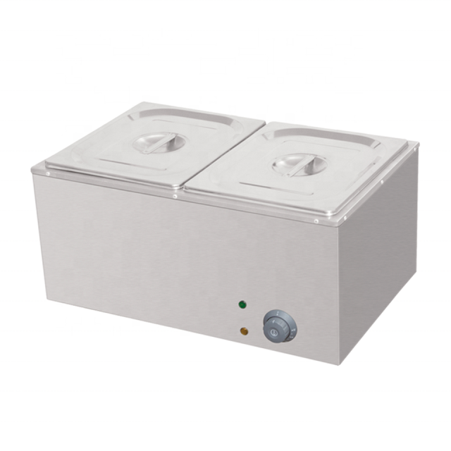 2-Tray Electric Bain Marie D-DT-2 Countertop Design