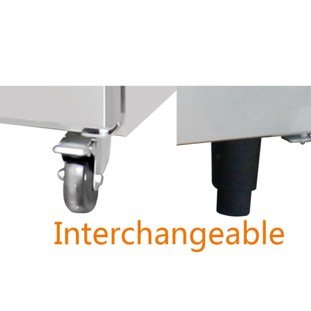 Commercial Undercounter Worktop Refrigerator KWF Series for Professional Food Service