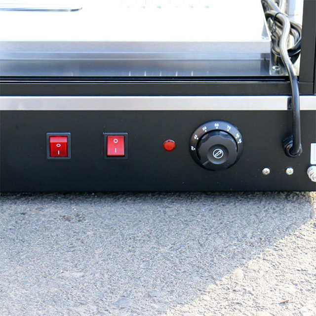 Commercial Food Display Warmer E-DBW-R60-2 2-Tier Cabinet for Restaurant and Bakery Use