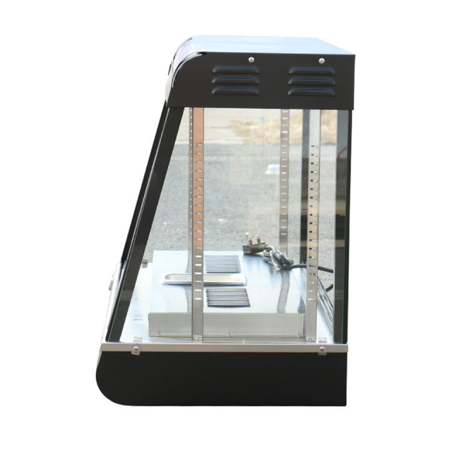 Commercial Food Display Warmer E-DBW-R60-2 2-Tier Cabinet for Restaurant and Bakery Use