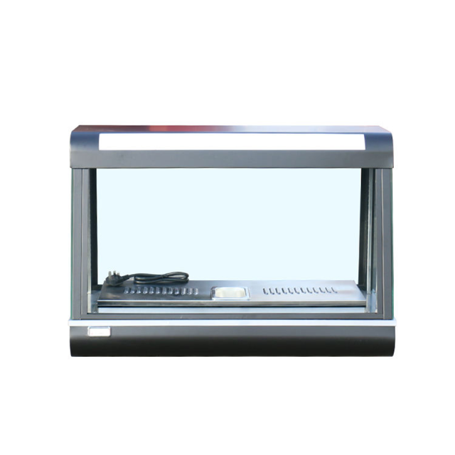 Commercial Food Display Warmer E-DBW-R60-2 2-Tier Cabinet for Restaurant and Bakery Use