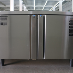 Two-Door Commercial Stainless Steel Upright Refrigerator Freezer for Catering Service