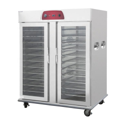 Dual Compartment 500L Food Warming Trolley Commercial for Catering