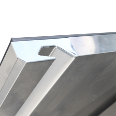 Commercial Glass Display Refrigerator 0–8°C for Supermarket Produce and Bakery