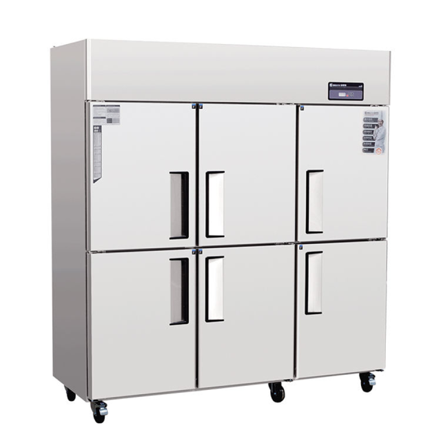Six-Door Commercial Upright Refrigerator AR6 1568L for Catering Kitchen