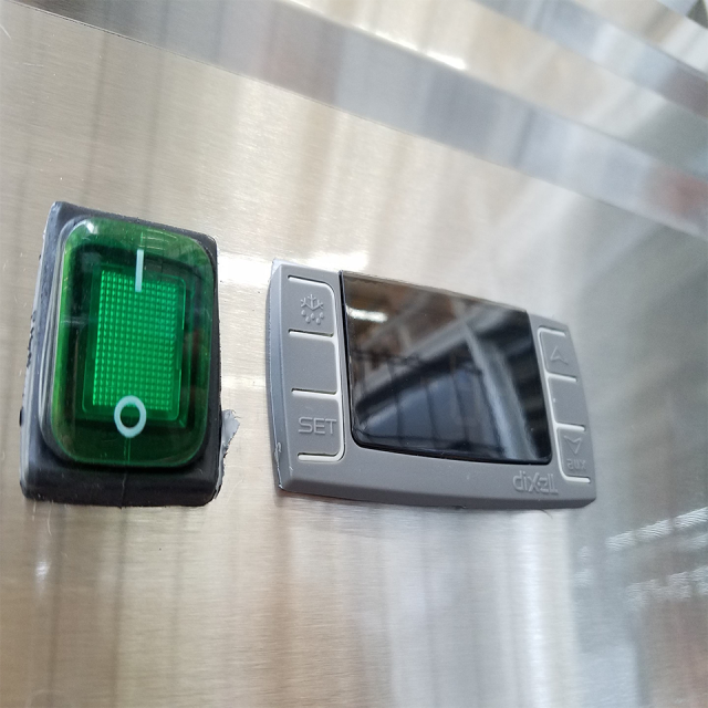 Three-Door Commercial Upright Refrigerator 1456L Stainless Steel for Catering Kitchen