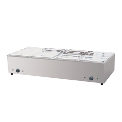 Commercial Bain Marie Food Warmer for Buffet and Catering 8 Pan 3.6kW