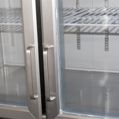 Spacious Glass Door Upright Refrigerator for Restaurant and Retail Display