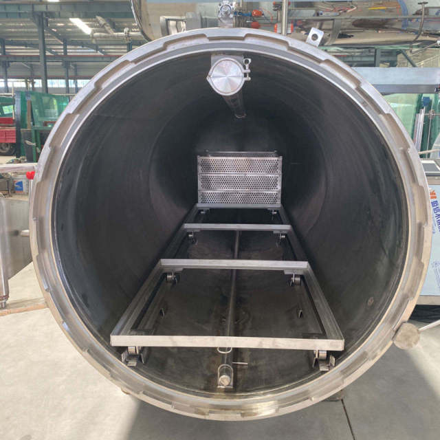 Heavy-Duty SUS304 Stainless Steel Steam Sterilization Kettle 50-900kg Capacity