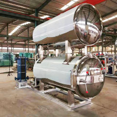 Heavy-Duty SUS304 Stainless Steel Steam Sterilization Kettle 50-900kg Capacity