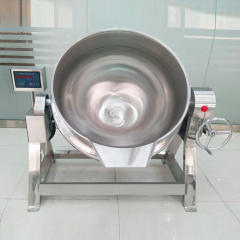 Industrial SUS304-Steam Jacketed Cooking Kettle 50–800L Gas and Electric Models