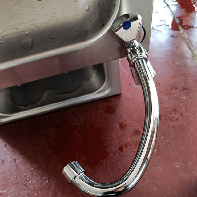 GQX-2 Dual-Basin Mop Cleaning Sink for Kitchens Janitorial Rooms and Utility Areas