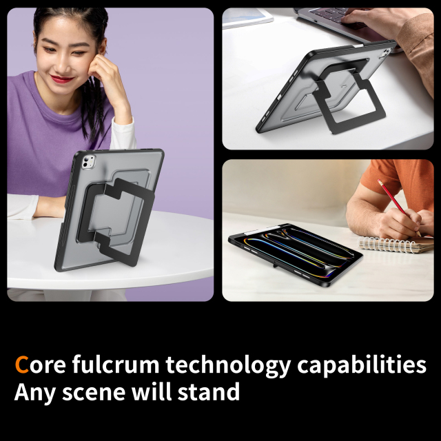 Wholesale High Quality Tablet Case for  Air 13  Pro 13  Pro 11  Pro 12.9   Shockproof Bracket Tablet Cover