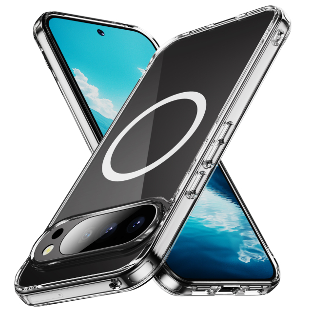 Strong Magnetic Clear Case High Quality Transparent Cover Anti-yellowing Shockproof  Case  TPU and PC Case for Pixel 10 Pro XL