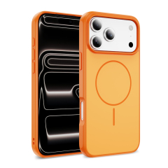 Eyeship Hot Selling Original Two-color Magnetic Phone case for IP 17 IP 17 air IP 17 Pro  IP 17 Promax Cover Orange