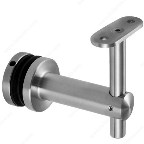 Stainless Steel Adjustable Glass to Handrail Bracket
