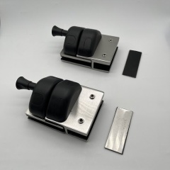 Australia standard frameless magnetic glass latch for Swimming Pool